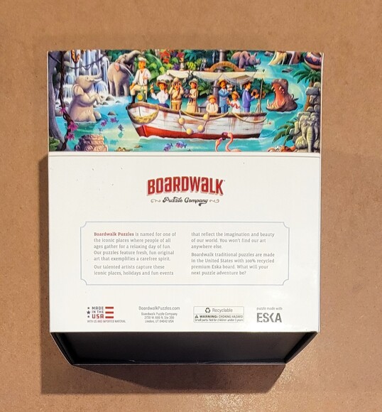 Boardwalk JUNGLE RIVER EXPEDITION Puzzle 1000 pieces - Picture 4 of 9